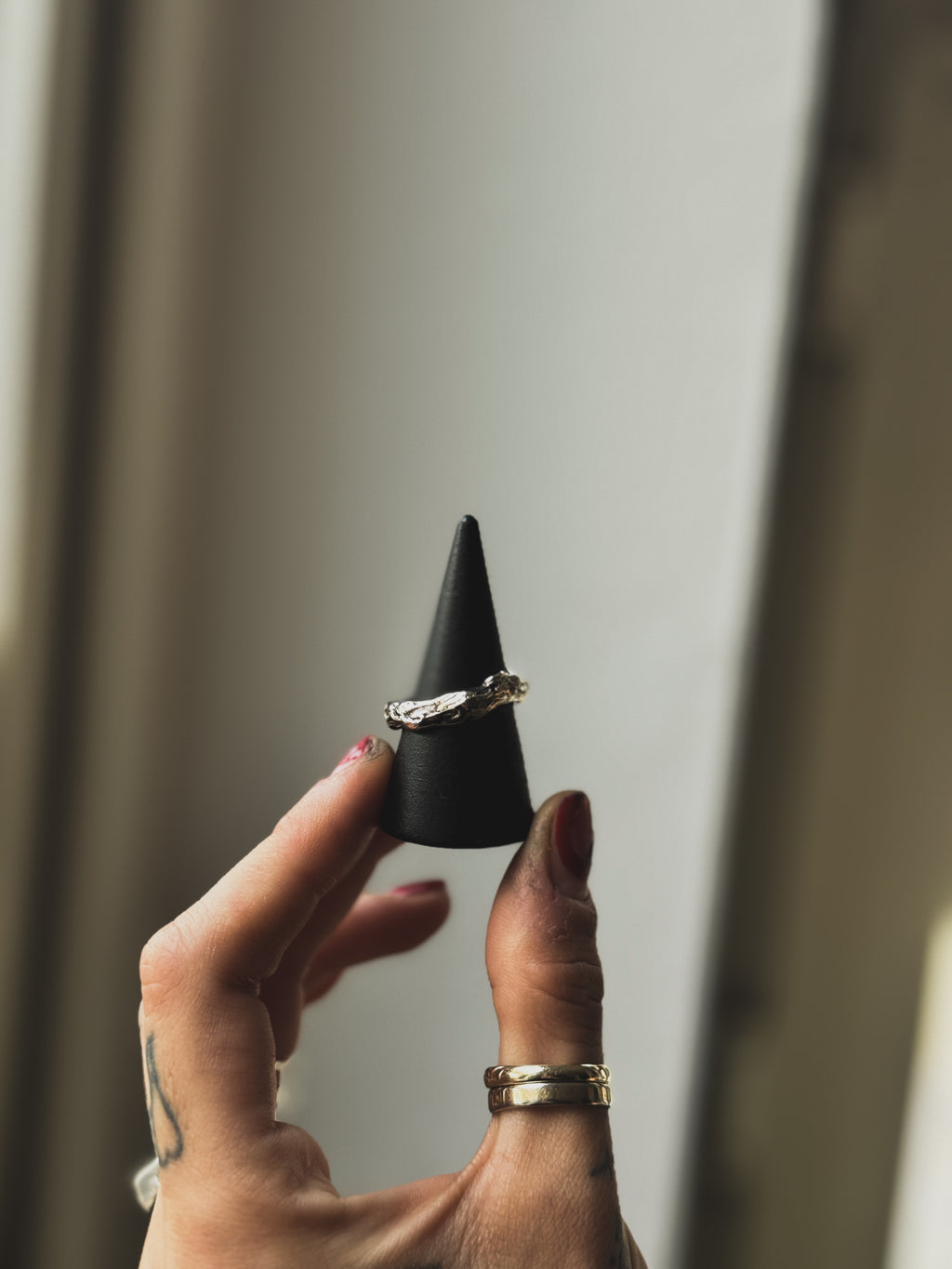 LAVA Ring | Solid Cast 925 Silver