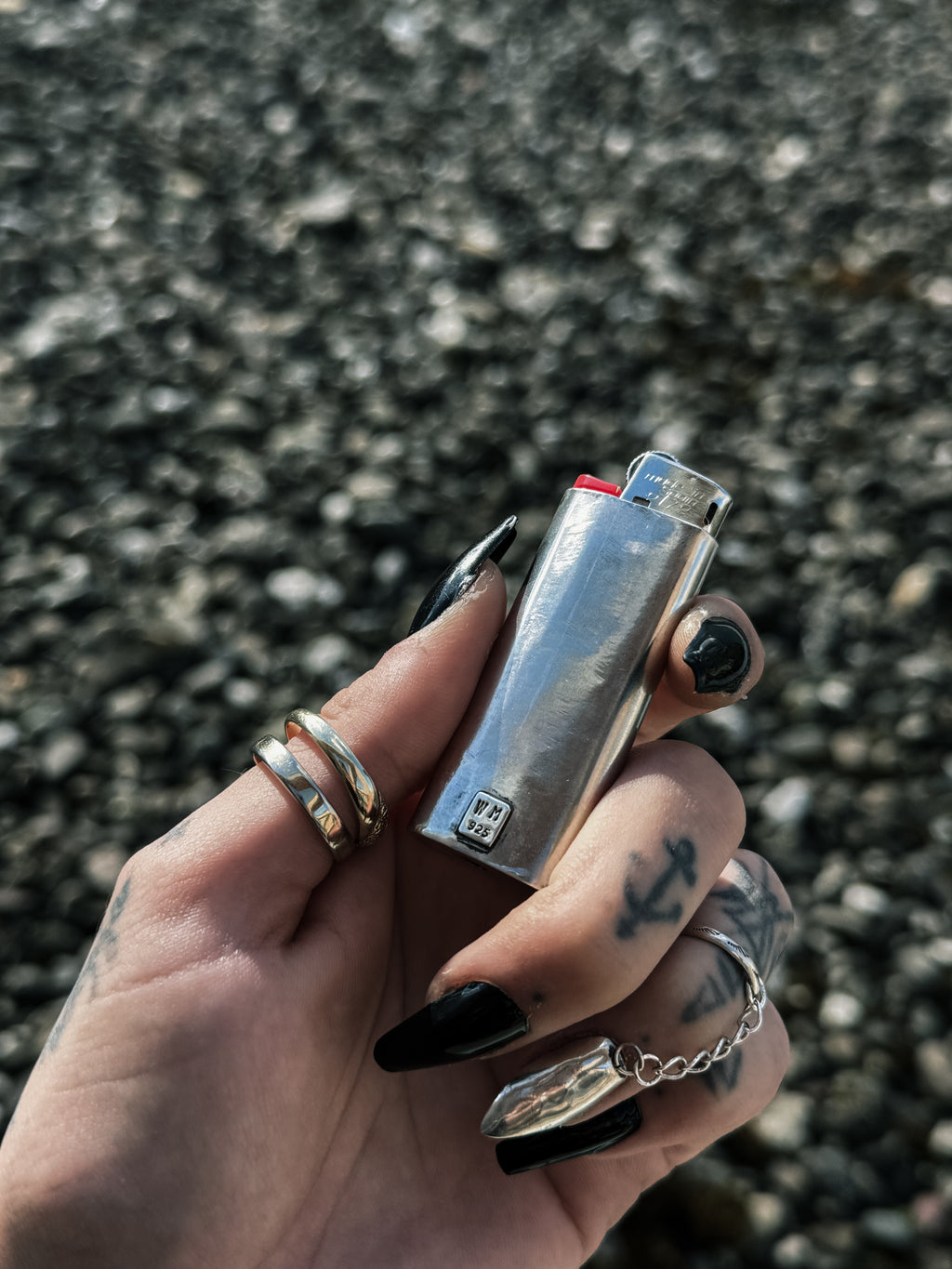 Turquoise Silver Lighter Case | 925 Silver