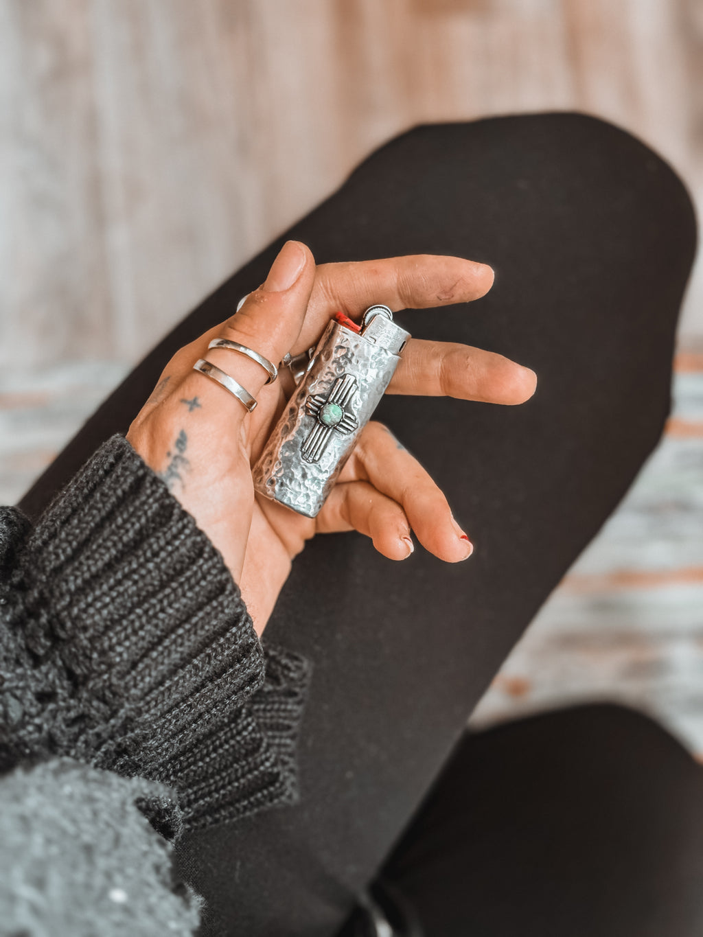 X Lighter Case | 925 Silver