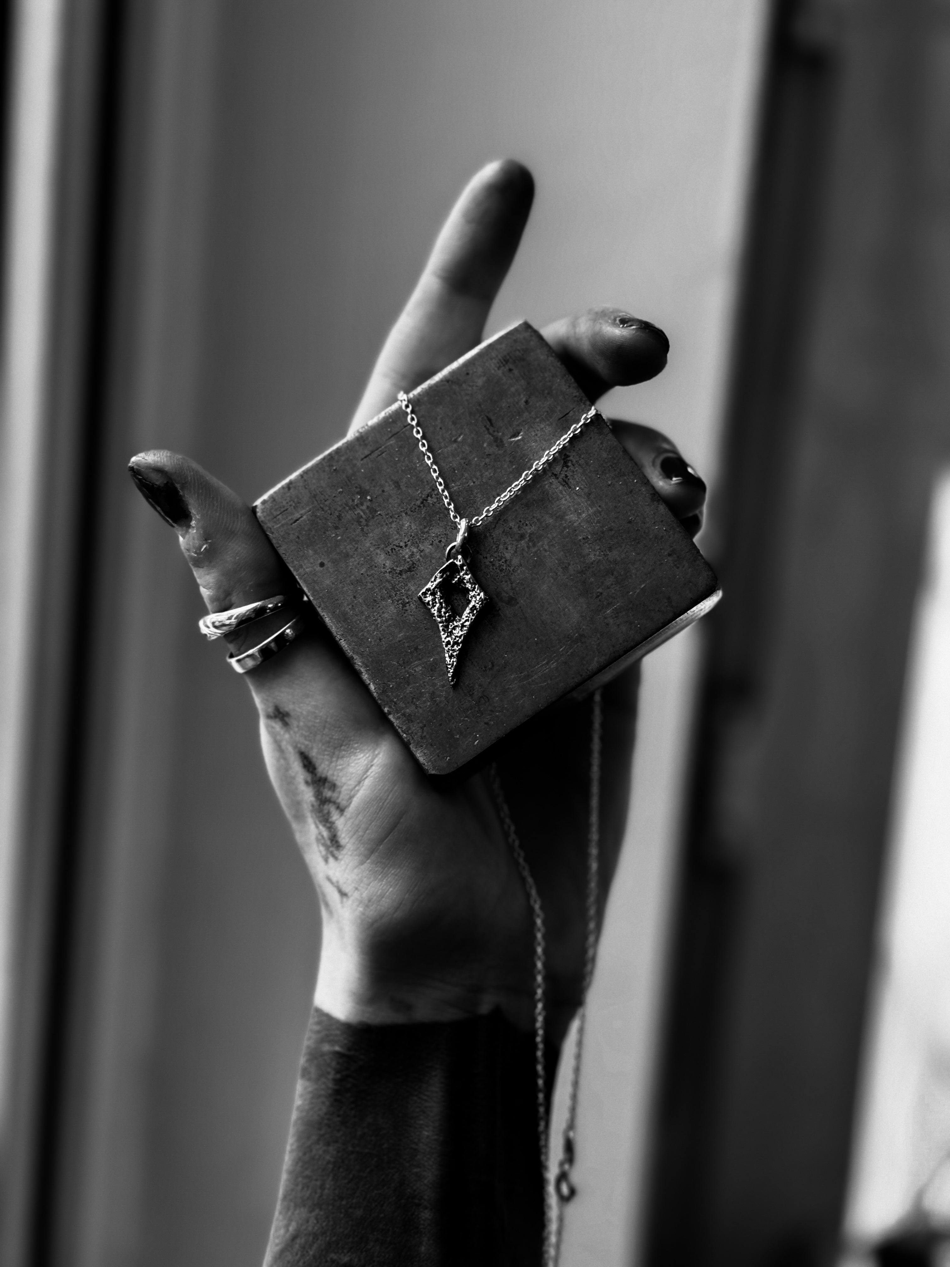 ELIX Necklace | Solid Cast 925 Silver