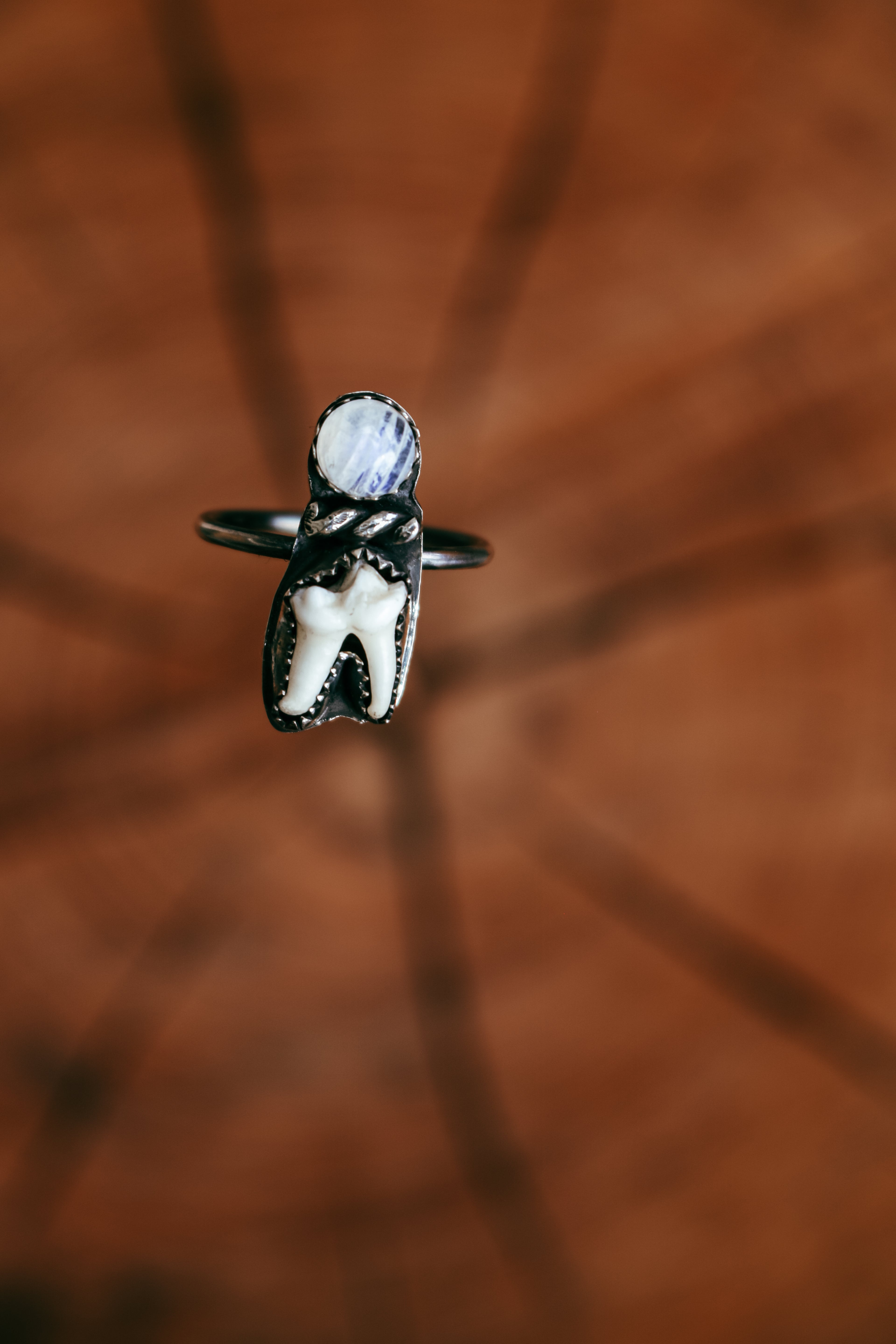 Memorial Pet Tooth Ring | 925 Silver