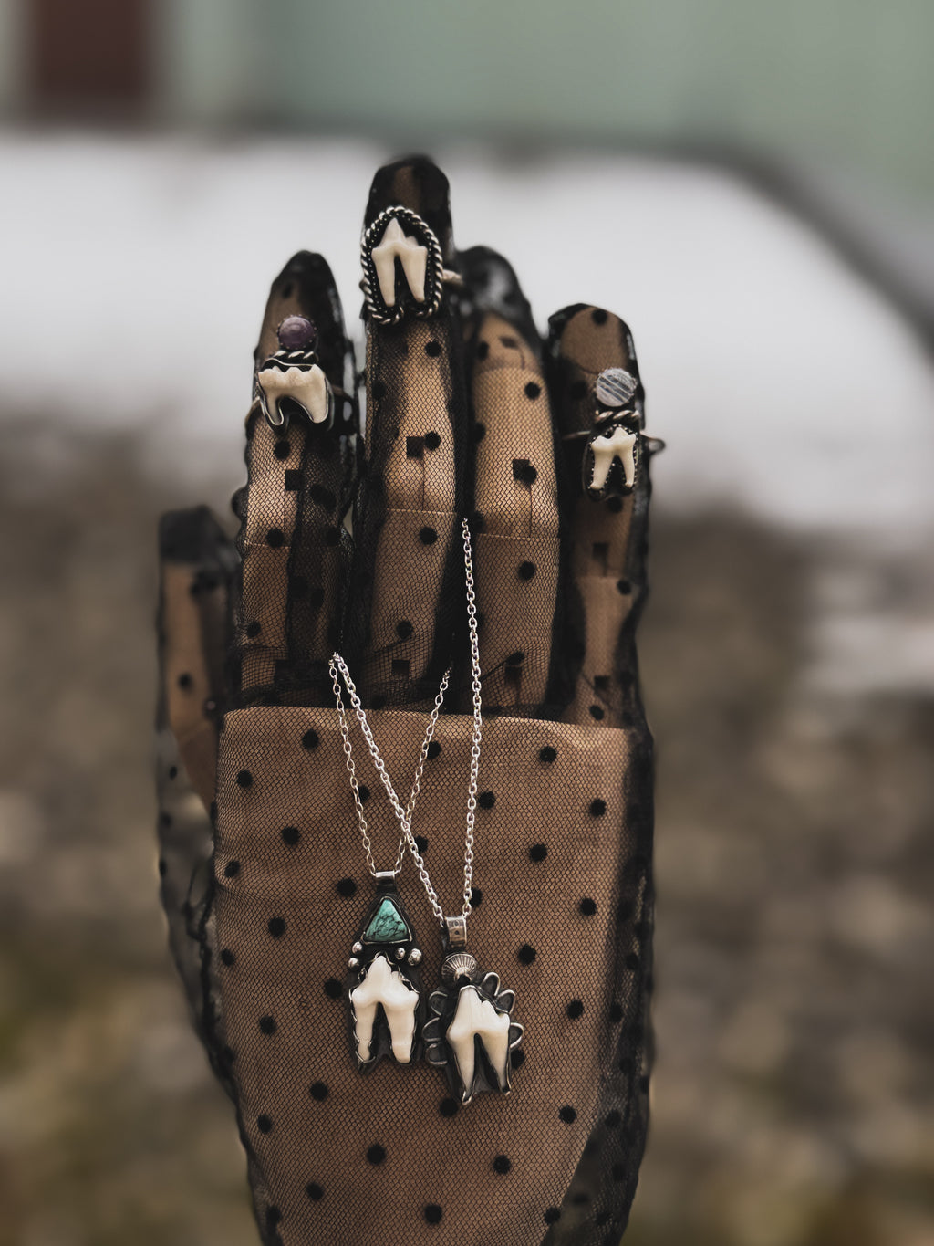 Memorial Pet Tooth Ring | 925 Silver