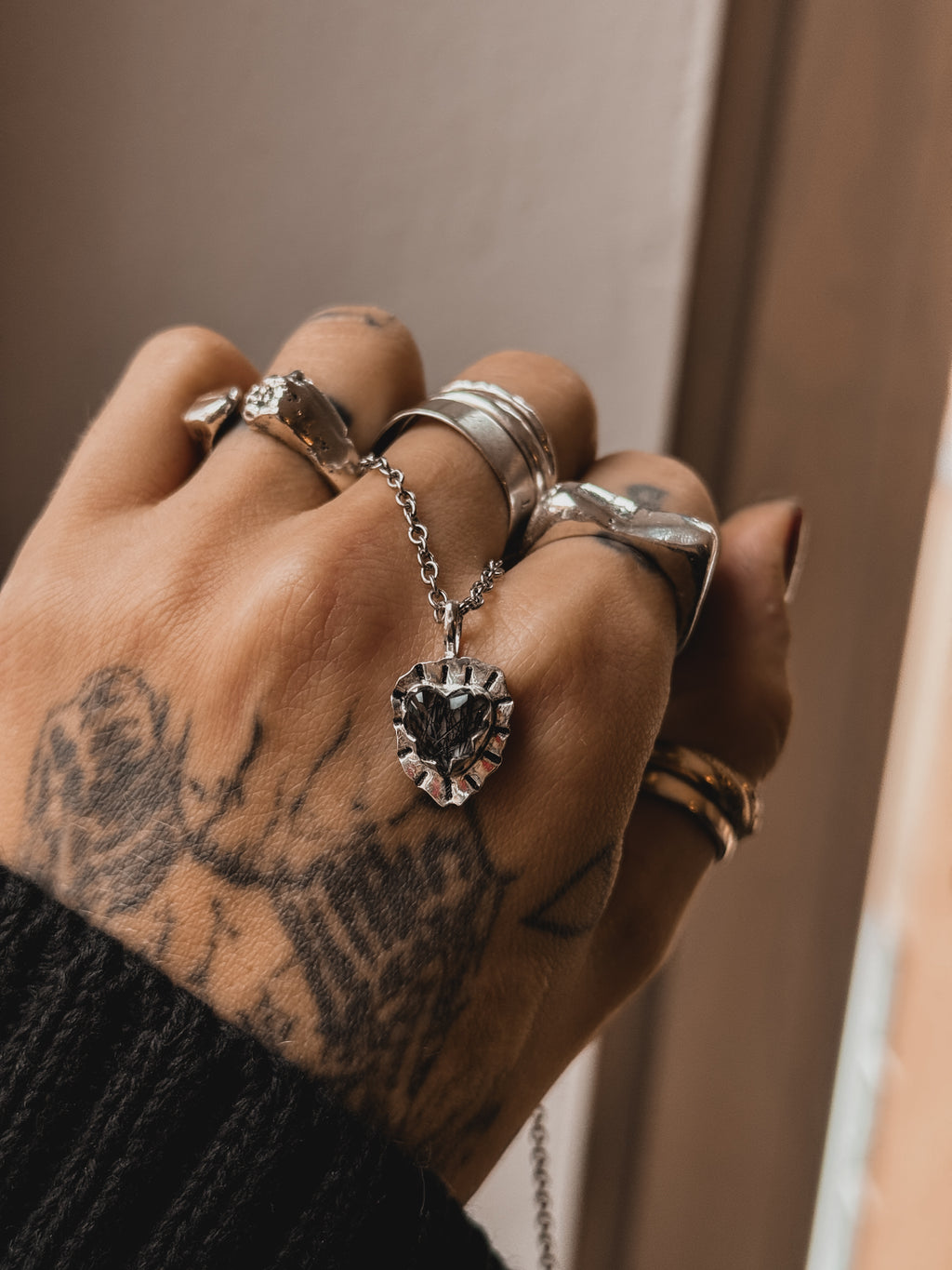 Pet Hair Memorial Necklace | 925 Silver