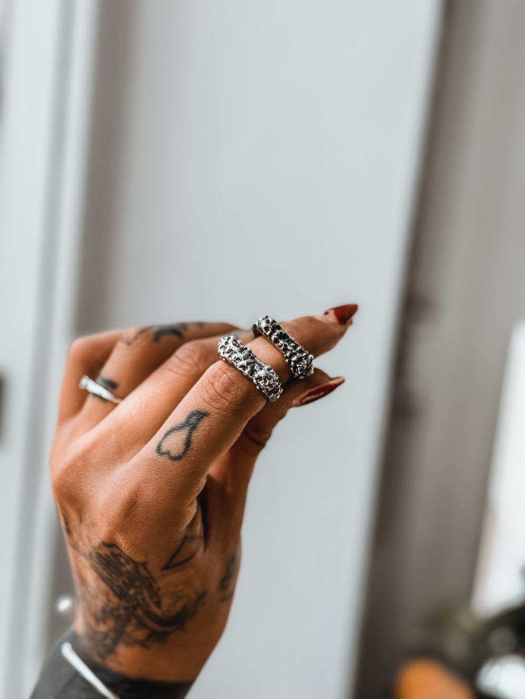 ALI3N Ring | Solid Cast 925 Silver