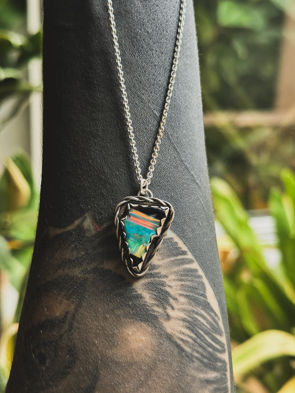 STORM Opal & Turquoise Necklace | 925 Silver