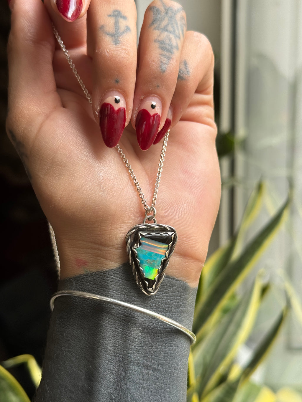 STORM Opal & Turquoise Necklace | 925 Silver