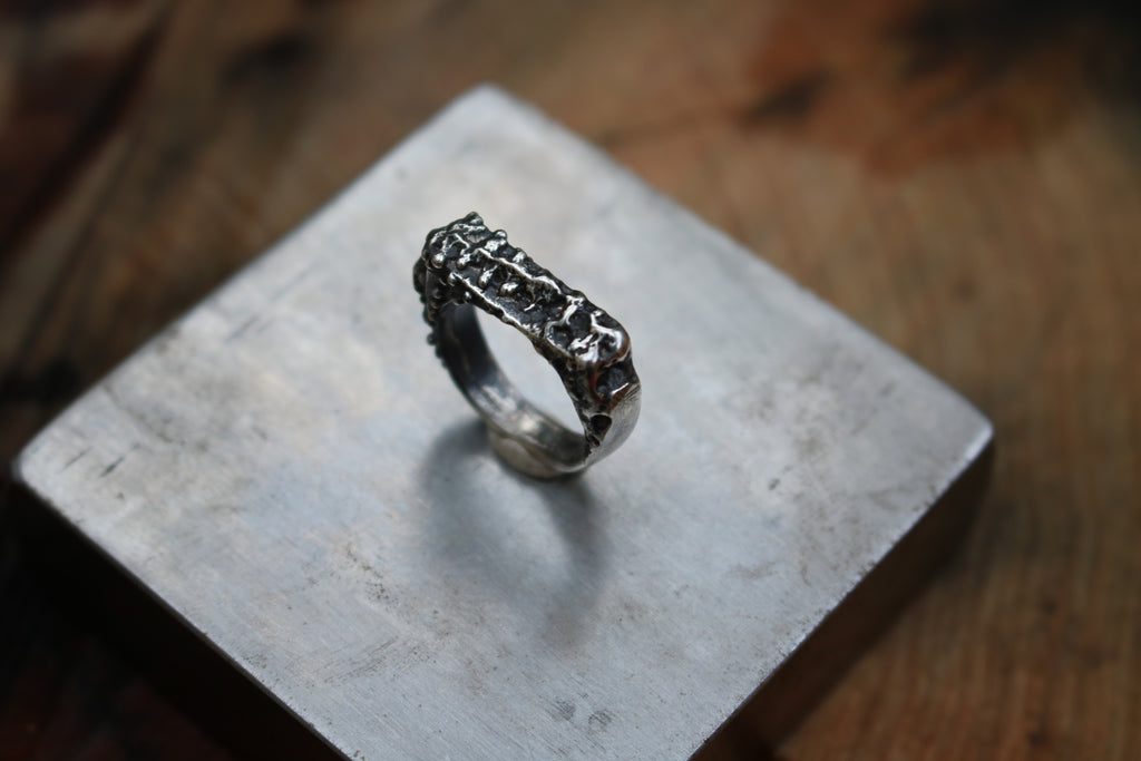 ALI3N Ring | Solid Cast 925 Silver