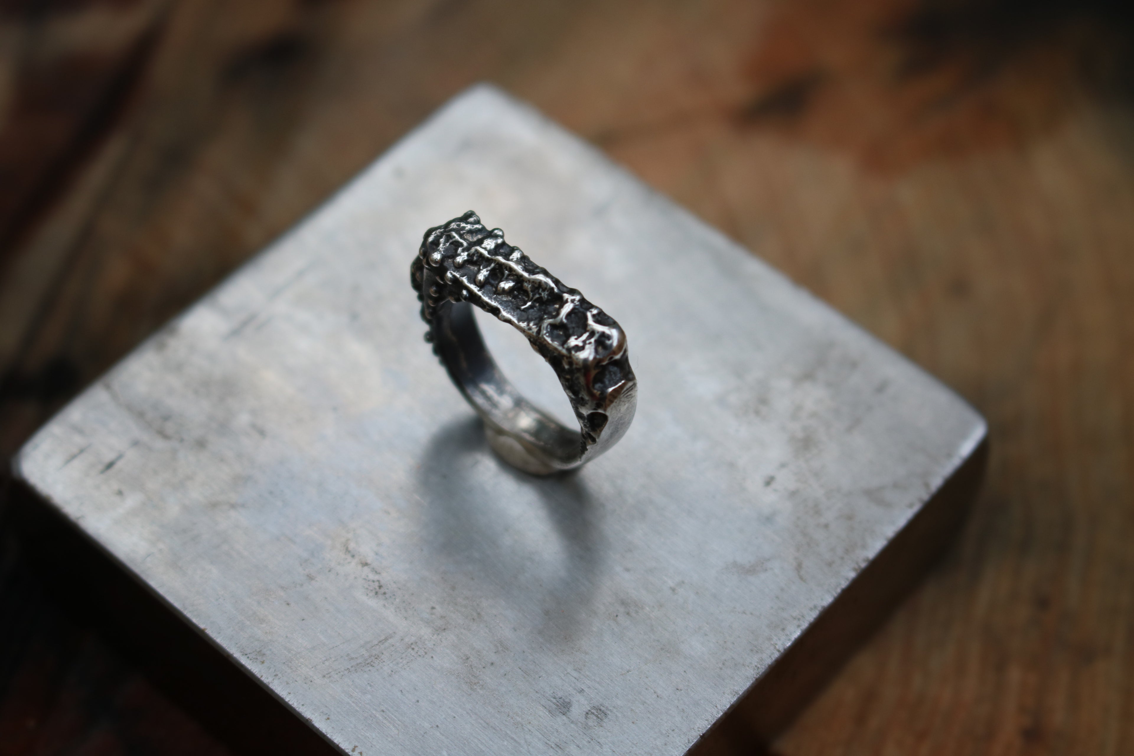 ALI3N Ring | Solid Cast 925 Silver