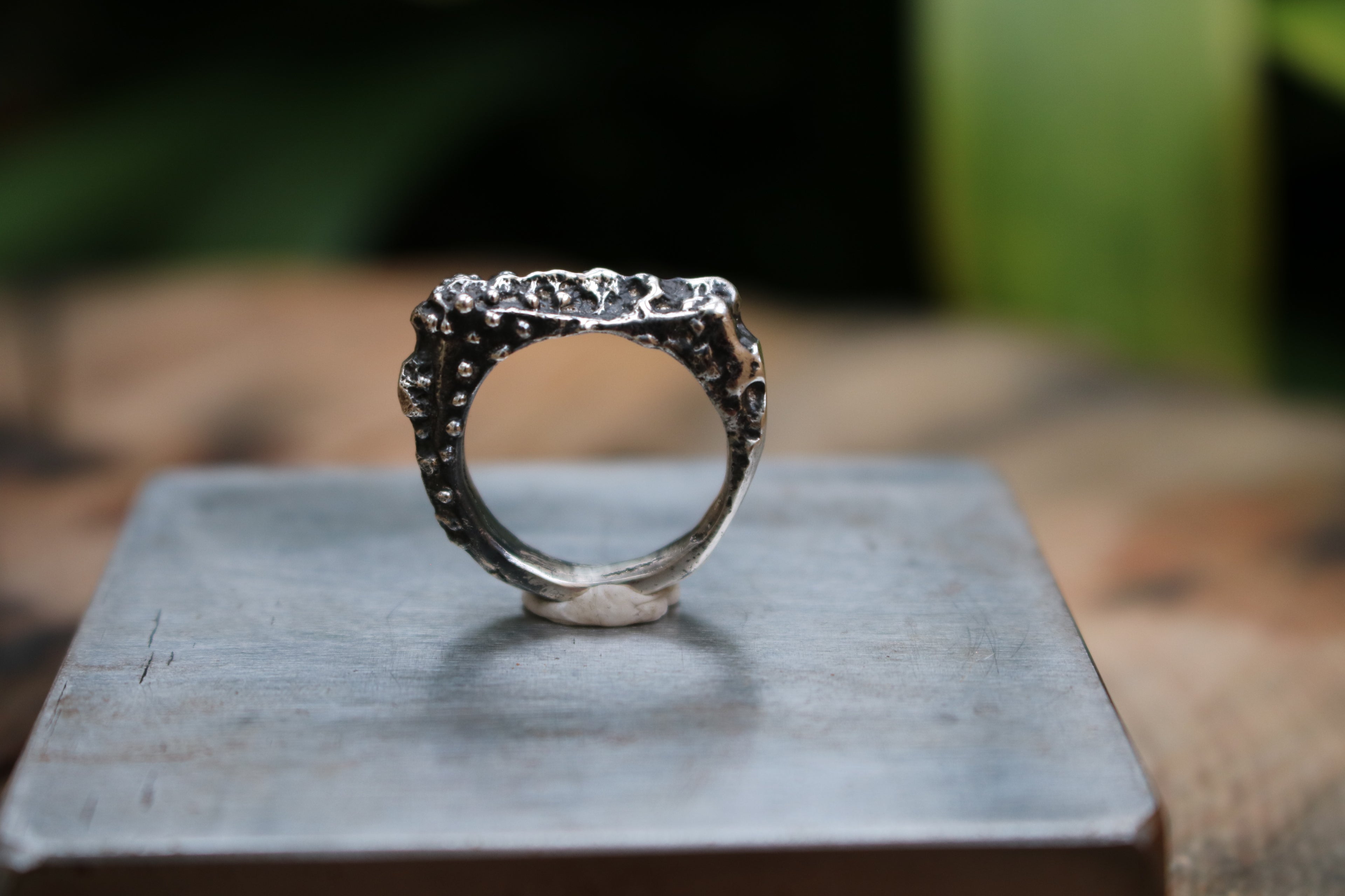 ALI3N Ring | Solid Cast 925 Silver